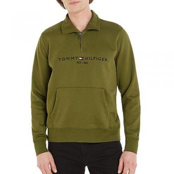 Sudadera de Hombre Tommy Hilfiger Verde Talla Grande