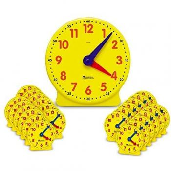 Apprentissage de l'Heure : Kit d'1 Horloge Diamètre 3