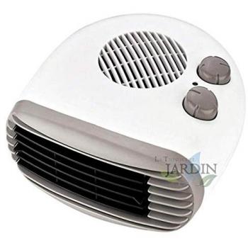 Termoventilatore con Griglia Orientabile 1000/2000W Bianco