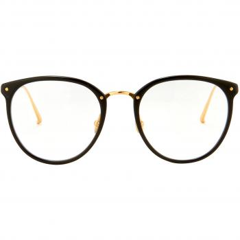 Linda Farrow CALTHORPE LFLC251 C85 Women's Eyeglasses Black Size 51