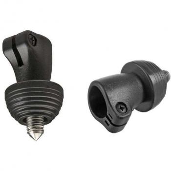 Juego de Pies Reversibles Manfrotto 19mm con Goma/Clavo – 3 Unidades