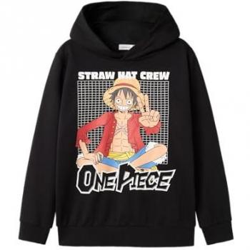 Sweat-shirt enfant NKMDYN Noir 8 ans