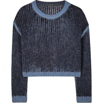 LUISA CERANO Damen Pullover blau Größe 34