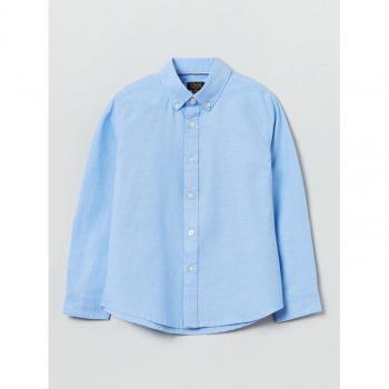 Uomo Camicia OVS Chambray Azzurro 4-5