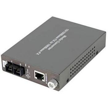 Transmetteur Fibre Optique Dexlan SC pour Ethernet 10/100 Mbps