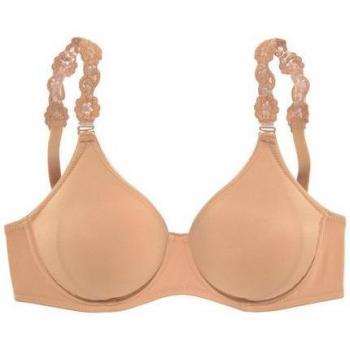 LASCANA Damen BH, T-Shirt-Style, 80C, braun