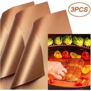 Heat-Resistant Non-Stick BBQ Mat Pack