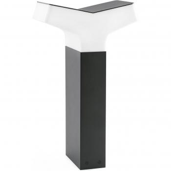 Tau 74447 Faro Barcelona: Faretto 20 W, Alluminio Iniettato, Policarbonato Opale Grigio