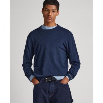 Pepe Jeans Herren Pullover Andre PM702240 Dunkelblau Regular Fit XXL