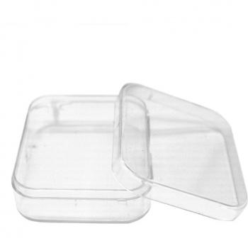 Boîte de rangement carrée pour maquillage