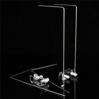 Edelstahl Pflanzenhalter für Aquarien 22 CM x 11 CM