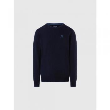 North Sails Blue Round-neck Sweater