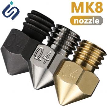 MK8 0,4mm Nozzle voor 3D Printen