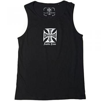 T-shirt Senza Maniche West Coast Choppers Classic Nera