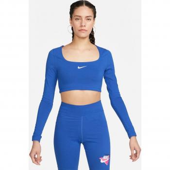 Nike Damen Langarmshirt »W NSW CROP TOP SW«