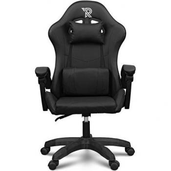 Schwarzer RanQer Apollo Gaming-Stuhl aus PU Leder – Ergonomie