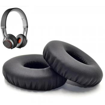 Repuestos de Jabra Revo – Almohadillas de Cuero Negro Lisado
