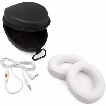 White Beats Studio 2.0 Cable Kit with Protective Case and Ear Pads