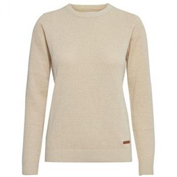 OXMO Strickpullover OXSarah Stilvoller Loch-Strick Pullover