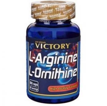 Vanguardia Weider L‑Arginina y L‑Ornithine 100 cápsulas