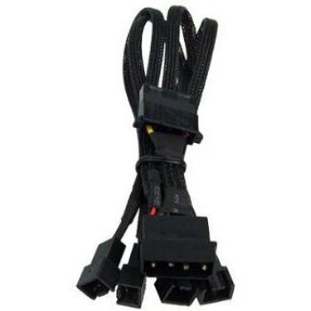 Phobya 4‑pin a 3‑pin 12 V 30 cm (cable de transmisión)