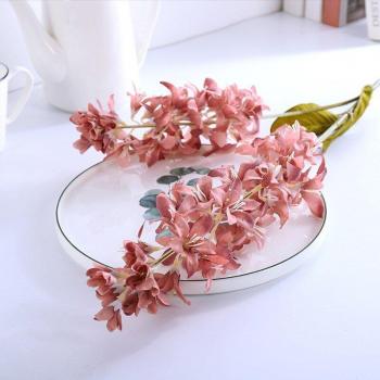 Non-Woven White Hyacinth Artificial Flower