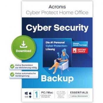 Acronis Cyber Protect Home Essentials [1 Dispositivo