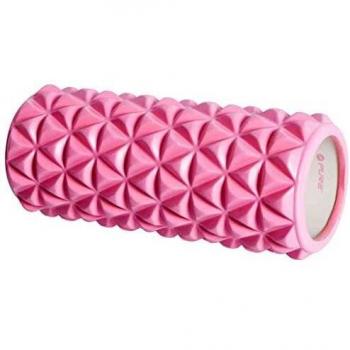 Yogaroller by Pure2Improve, length 33 cm, diameter 14 cm, color Pink