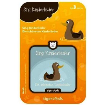 Tigermedia Tigercard – Canzoni in Tedesco per Bambini: La Collezione Felina