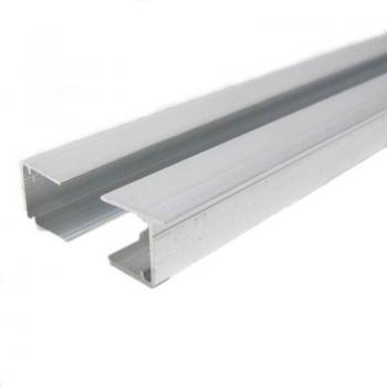 Profilo di Copertura Alluminio per Tapparella 98 cm (Policarbonato 16 mm)