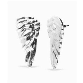 Boucles d'oreilles en argent en forme d'ailes
