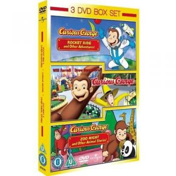 Curious George Vol 1/Vol 2/Curious George The Movie [DVD]