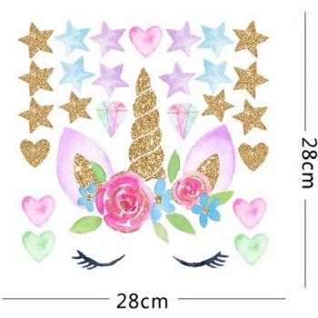 Colorful Unicorn Wall Sticker