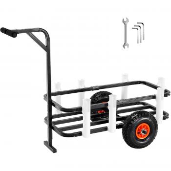 Steel Fishing Cart with 2 x 11 in. Tires