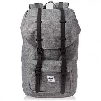 Herschel Supply Co. Rucksack Little America, Raven Crosshatch/Schwarz, Einheitsgröße