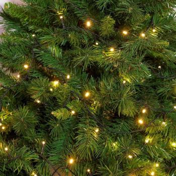 Catena luminosa 28m 700 LED bianco freddo con giochi di luce