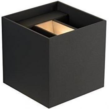 Lucide XIO Up Down Wall Light LED Dim. G9 1x4W 2700K Grey