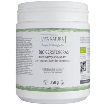 Vita Natura: Deutsches Gerstengras‑Pulver, 1 Pack (250 g)