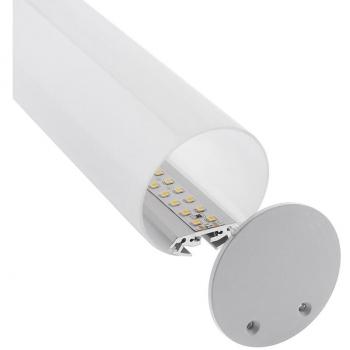 Fita LED 2 m – Kit Perfil Alumínio Baround_S Suspensão