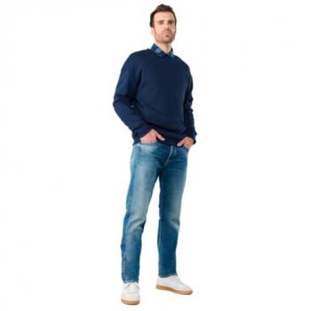 Herrenpullover „Le Temps des Cerises“ – Abisal Edition, Blau, S