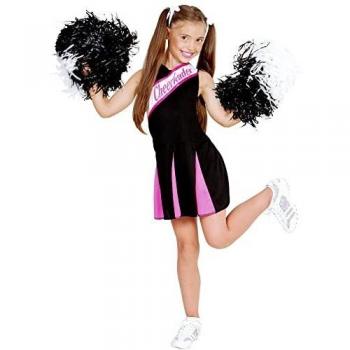 Costume de Danse Cheerleader Noir 128