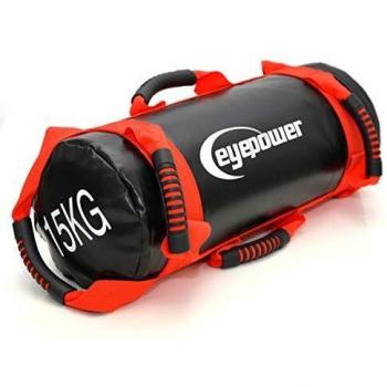 EYEPOWER 15kg Sandbag mit 4 Kettlebell Gewichten