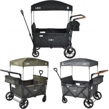 Tetto Nero Onice Carrello Pieghevole Leo X4Lite FableKids