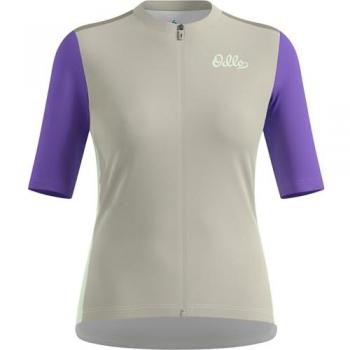 Odlo Donna Maglia da Bicicletta Essential Heritage Print