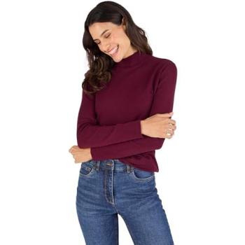 Sous-pull en maille Thermolactyl rose