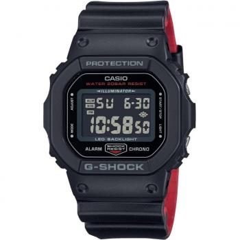 Casio G-Shock DW-5600 Black x Red Men's Watch