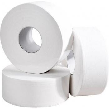 3 Rolls White Toilet Paper