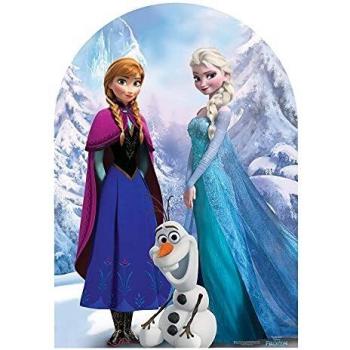 Disney Star Cutouts Ltd – Frozen Fotografie Wand Anna & Elsa 96 cm × 1,27 m (OS)