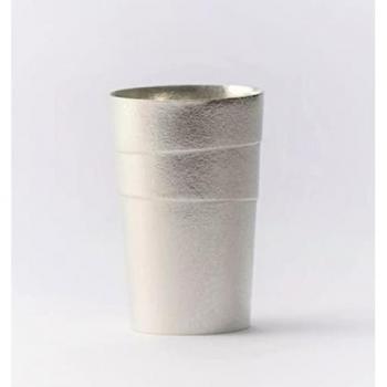 Ging-128 SOJ Silver Shizunami Sake Beer Mug