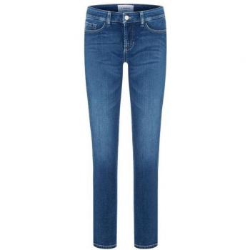 Cambio 5-Pocket Damenjeans in Jeansblau